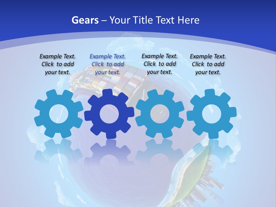 Expedition Sky Carrier PowerPoint Template