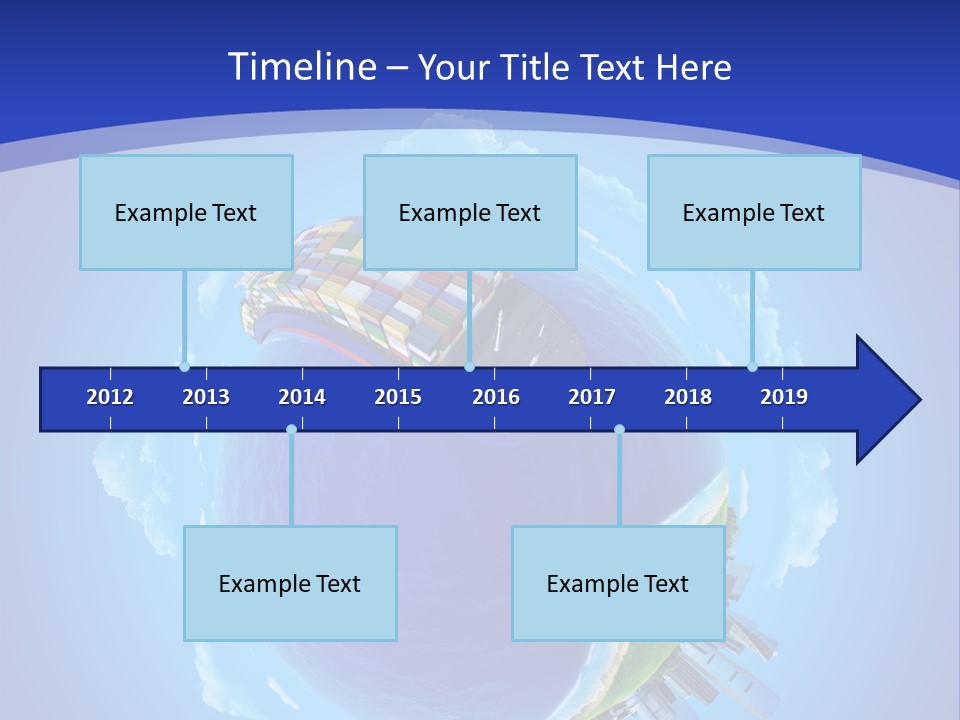 Expedition Sky Carrier PowerPoint Template