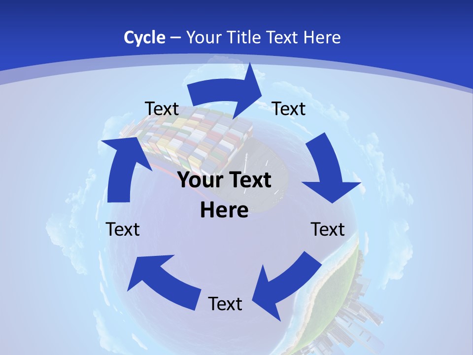 Expedition Sky Carrier PowerPoint Template