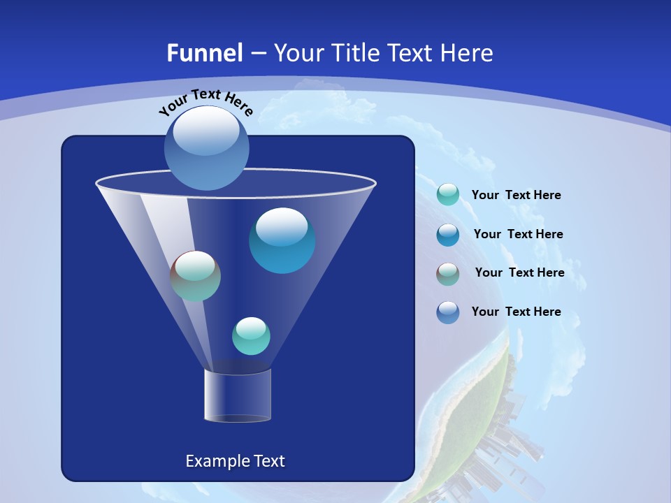 Expedition Sky Carrier PowerPoint Template