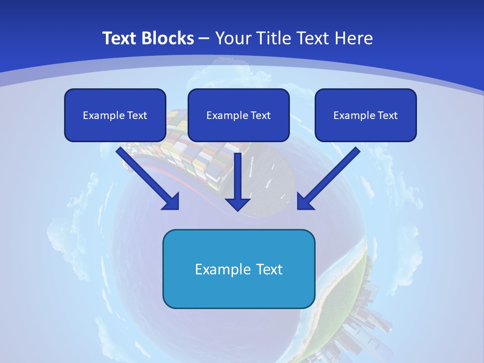 Expedition Sky Carrier PowerPoint Template