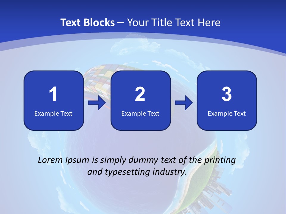 Expedition Sky Carrier PowerPoint Template