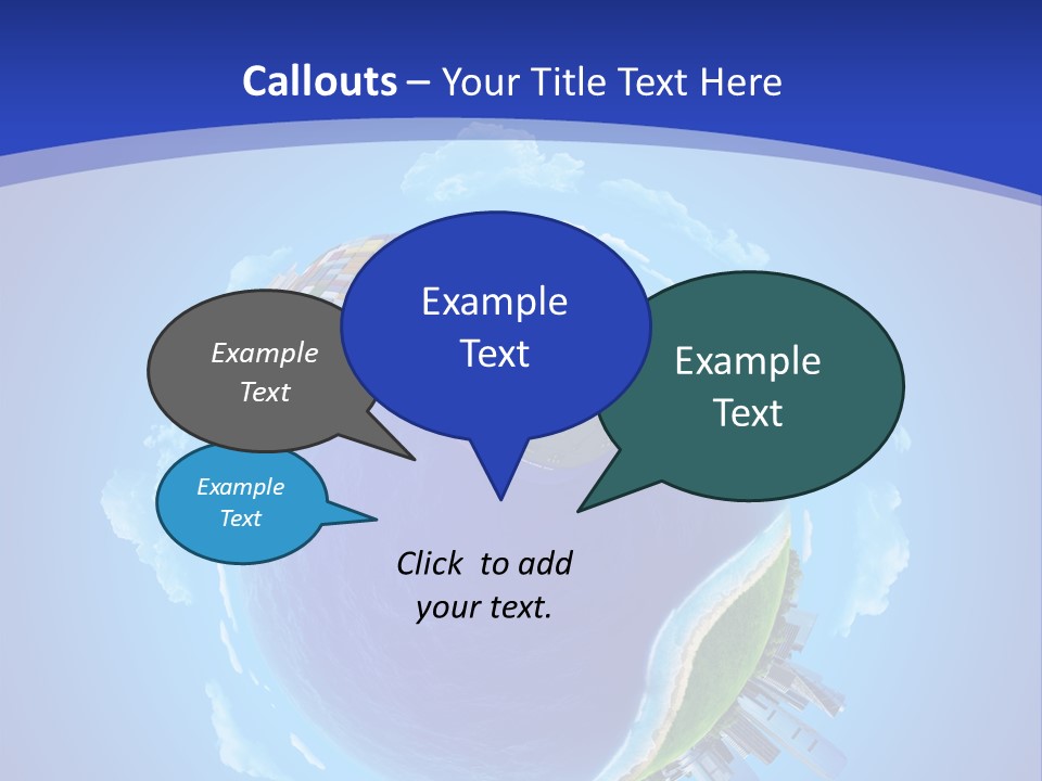 Expedition Sky Carrier PowerPoint Template