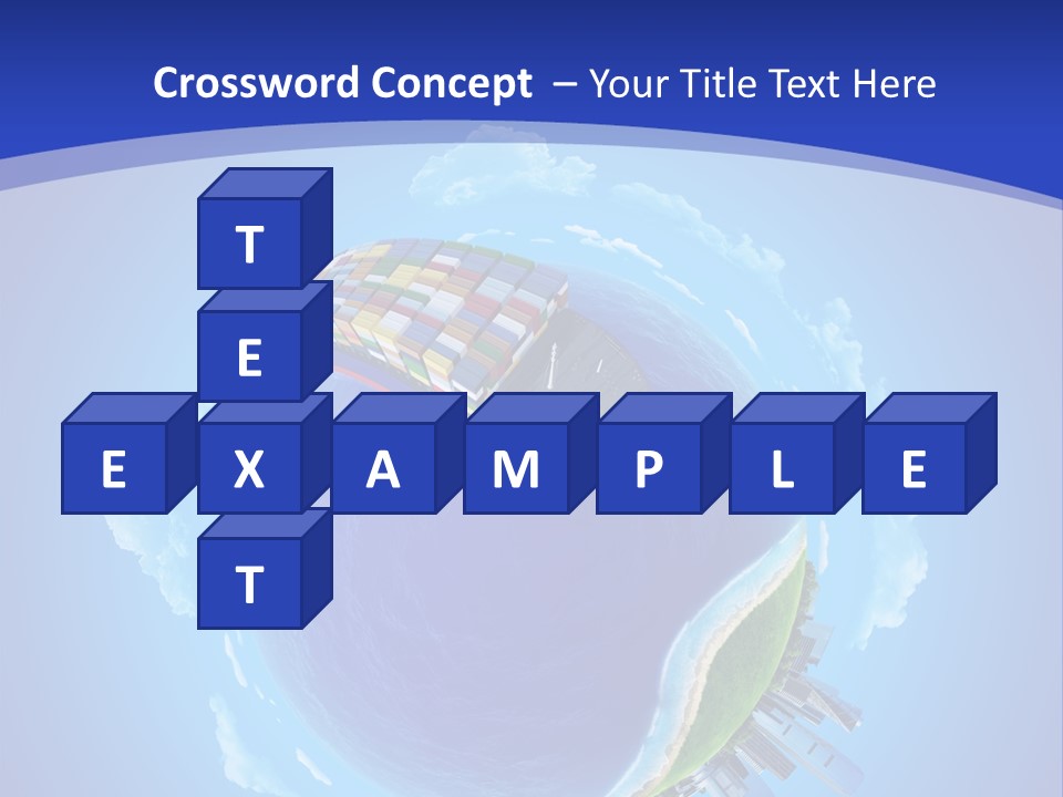 Expedition Sky Carrier PowerPoint Template