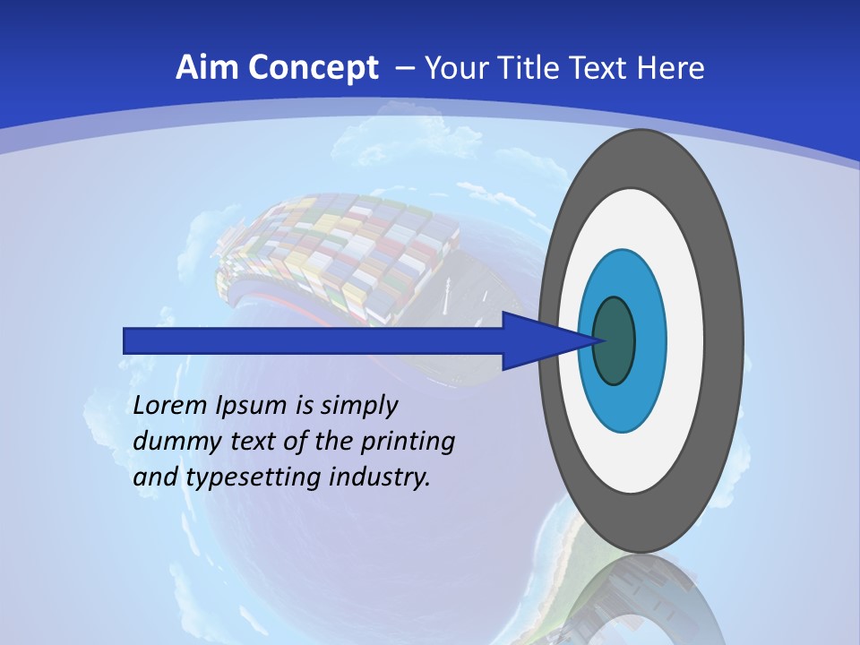 Expedition Sky Carrier PowerPoint Template