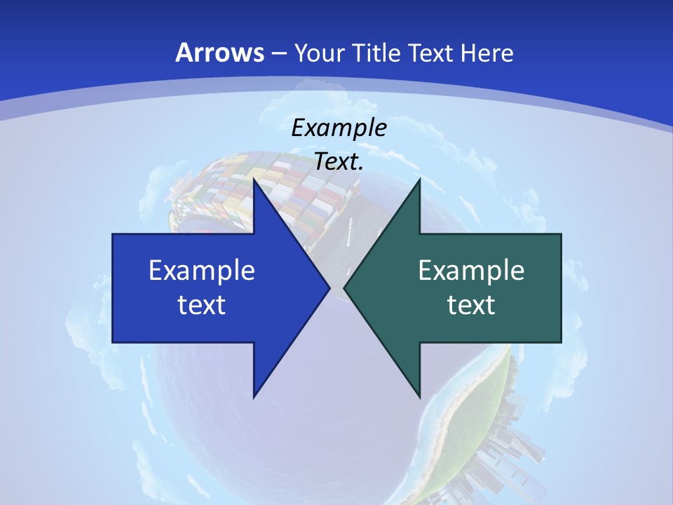 Expedition Sky Carrier PowerPoint Template