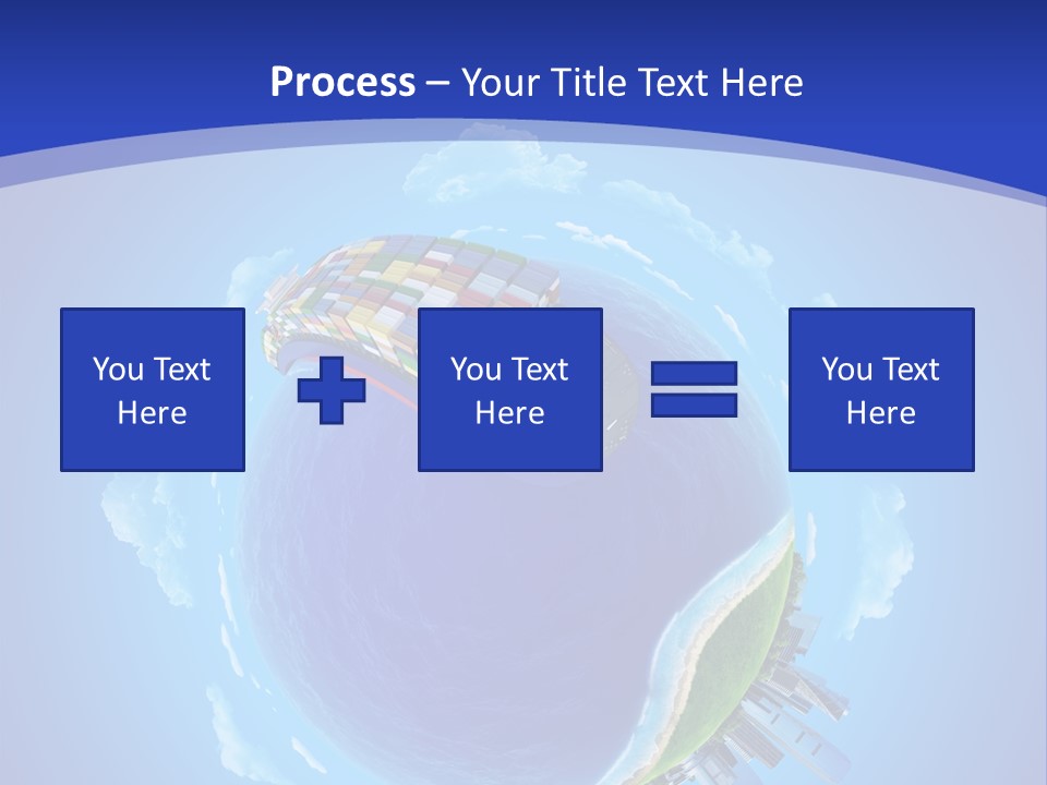 Expedition Sky Carrier PowerPoint Template