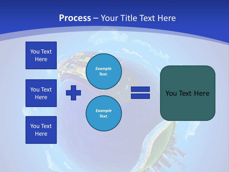 Expedition Sky Carrier PowerPoint Template