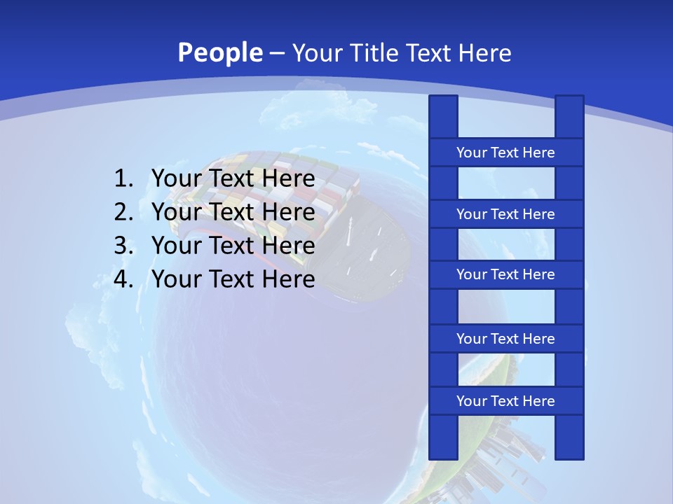 Expedition Sky Carrier PowerPoint Template