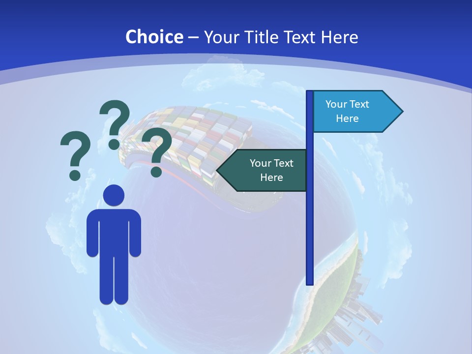 Expedition Sky Carrier PowerPoint Template