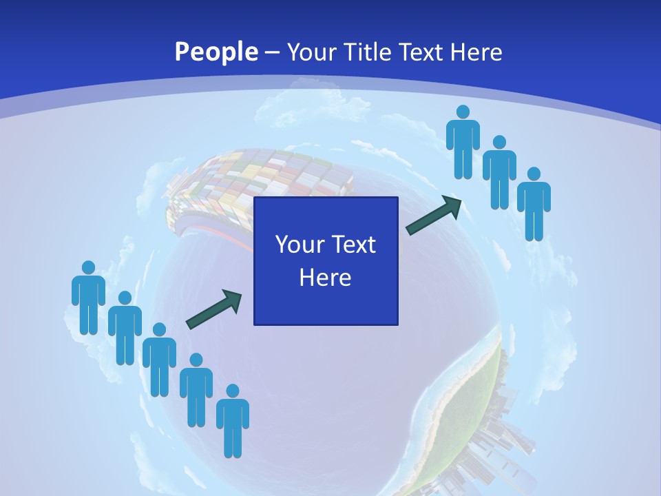 Expedition Sky Carrier PowerPoint Template