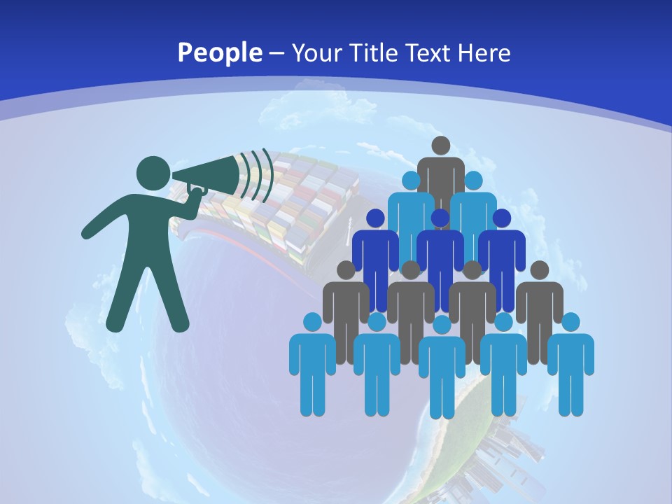 Expedition Sky Carrier PowerPoint Template