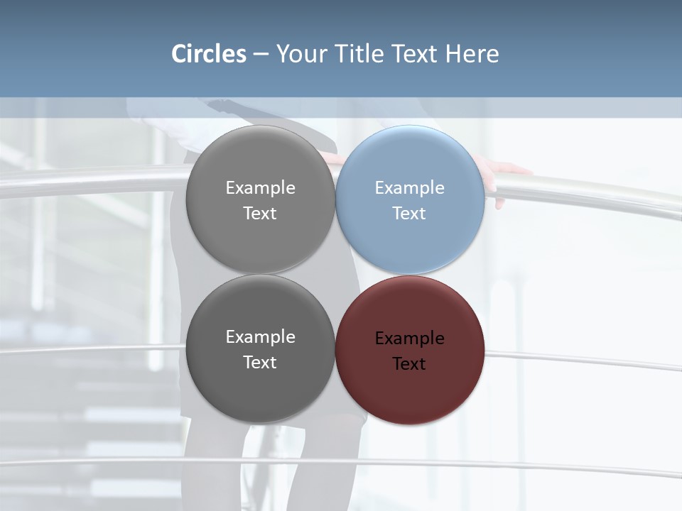 Brunette Professional White PowerPoint Template