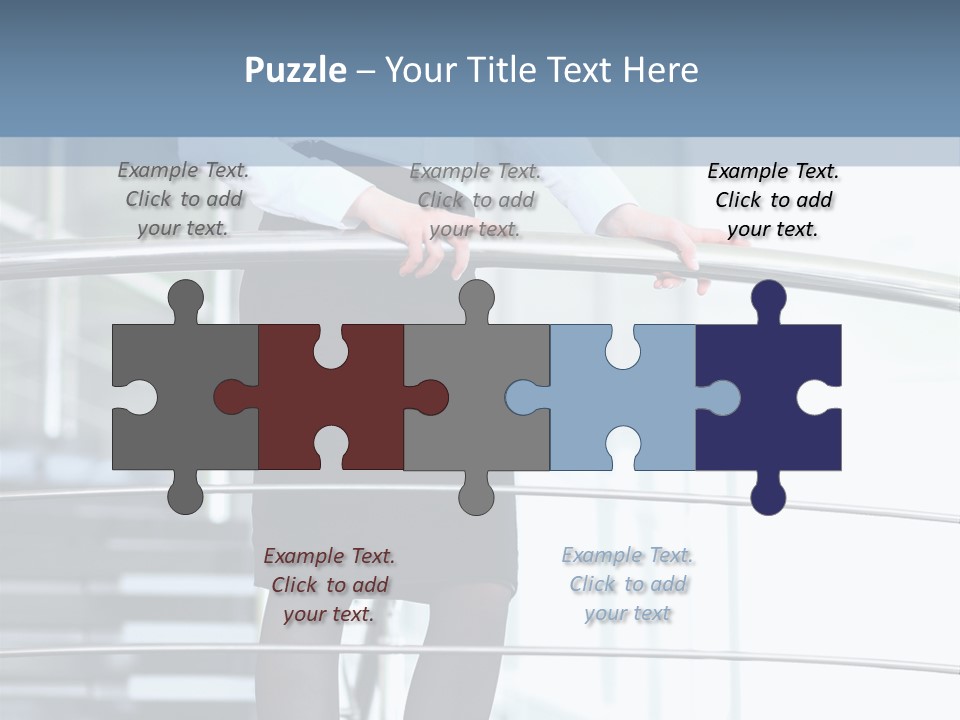 Brunette Professional White PowerPoint Template