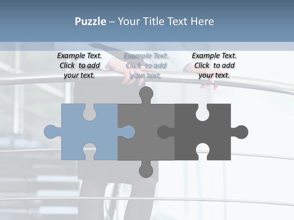 Brunette Professional White PowerPoint Template