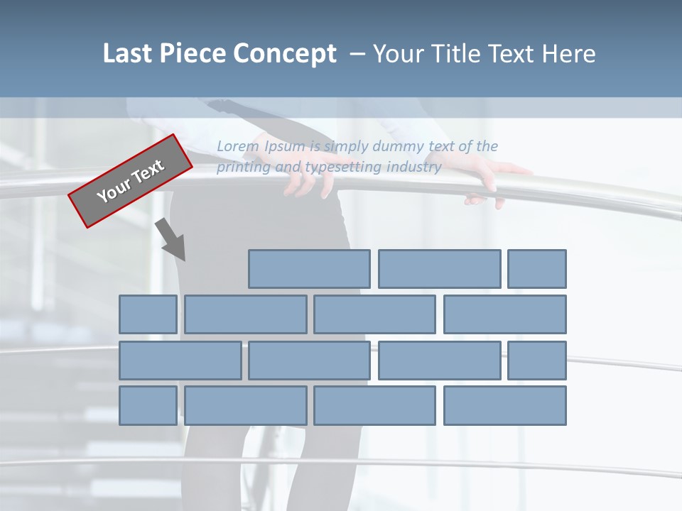 Brunette Professional White PowerPoint Template