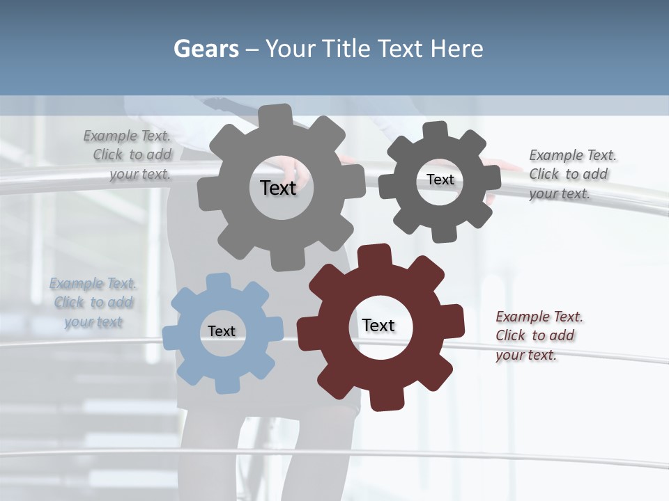 Brunette Professional White PowerPoint Template