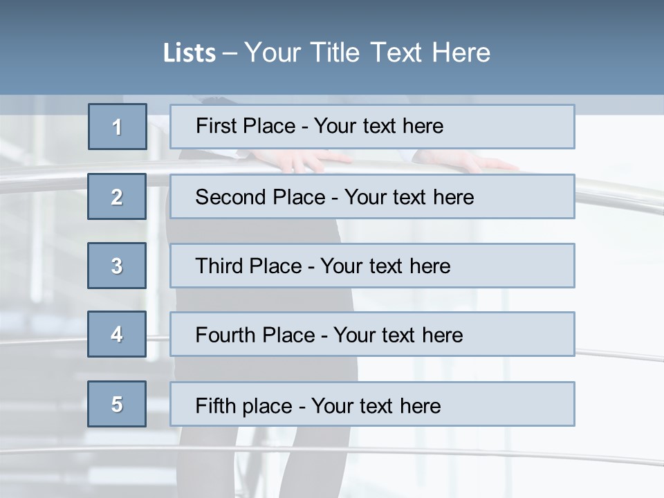 Brunette Professional White PowerPoint Template