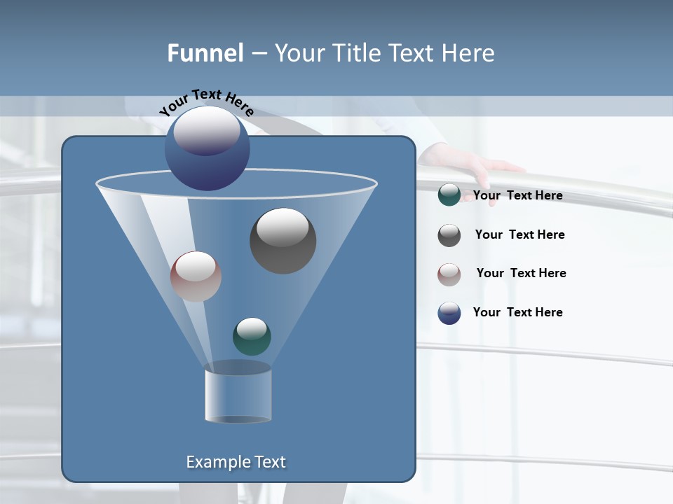 Brunette Professional White PowerPoint Template