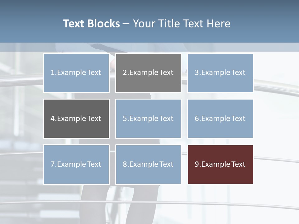 Brunette Professional White PowerPoint Template