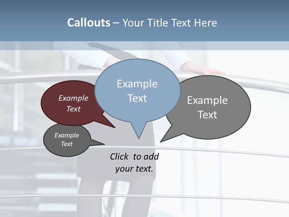 Brunette Professional White PowerPoint Template