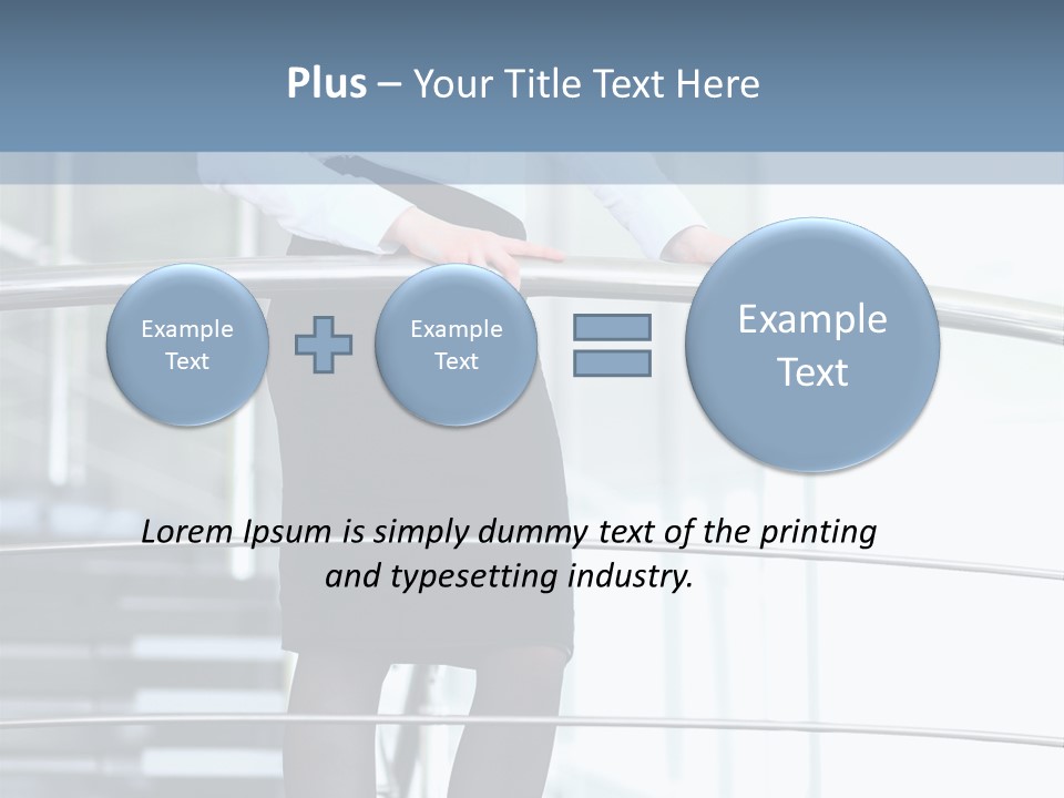 Brunette Professional White PowerPoint Template