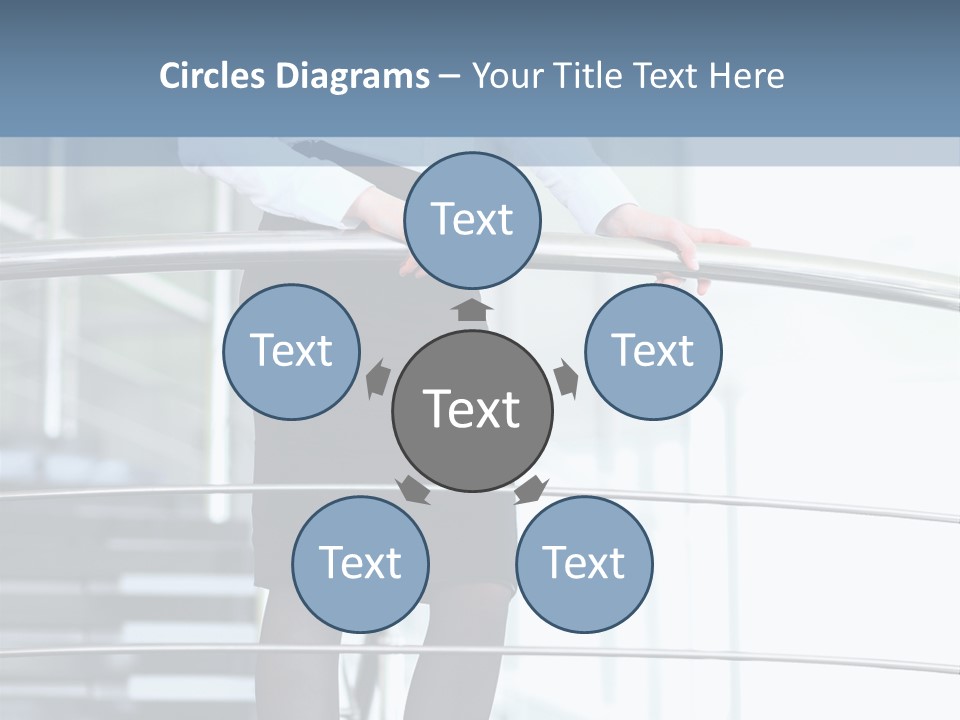 Brunette Professional White PowerPoint Template