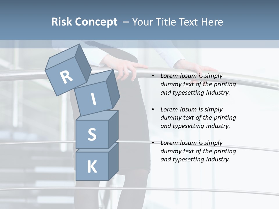 Brunette Professional White PowerPoint Template