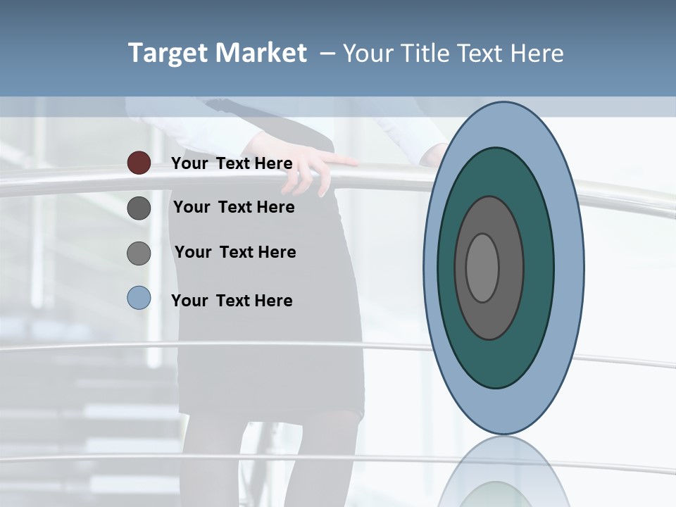 Brunette Professional White PowerPoint Template