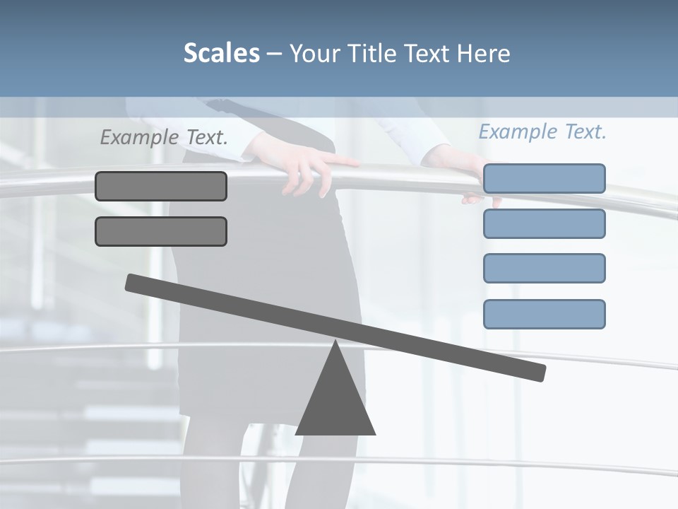 Brunette Professional White PowerPoint Template