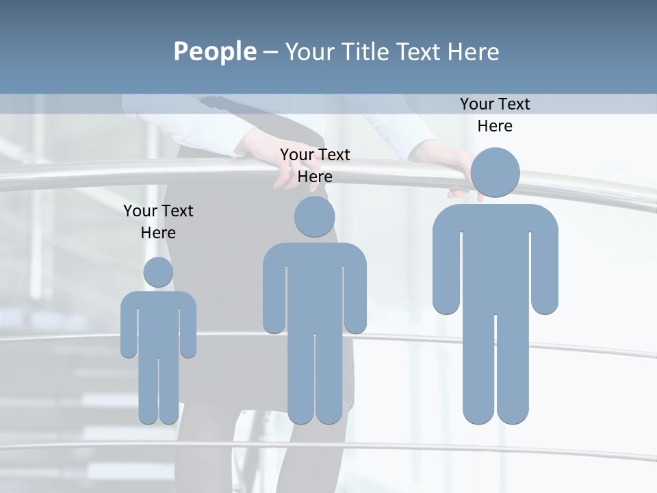 Brunette Professional White PowerPoint Template