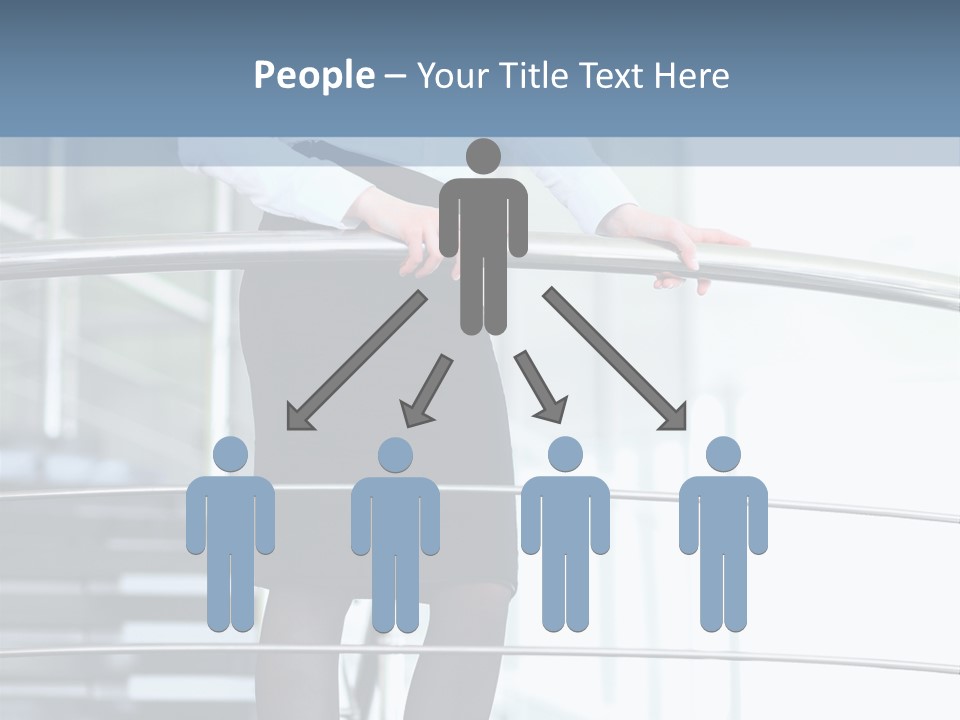 Brunette Professional White PowerPoint Template