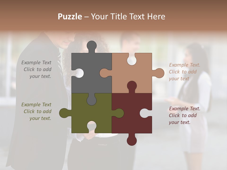 Businesswomen Agreement Partners PowerPoint Template