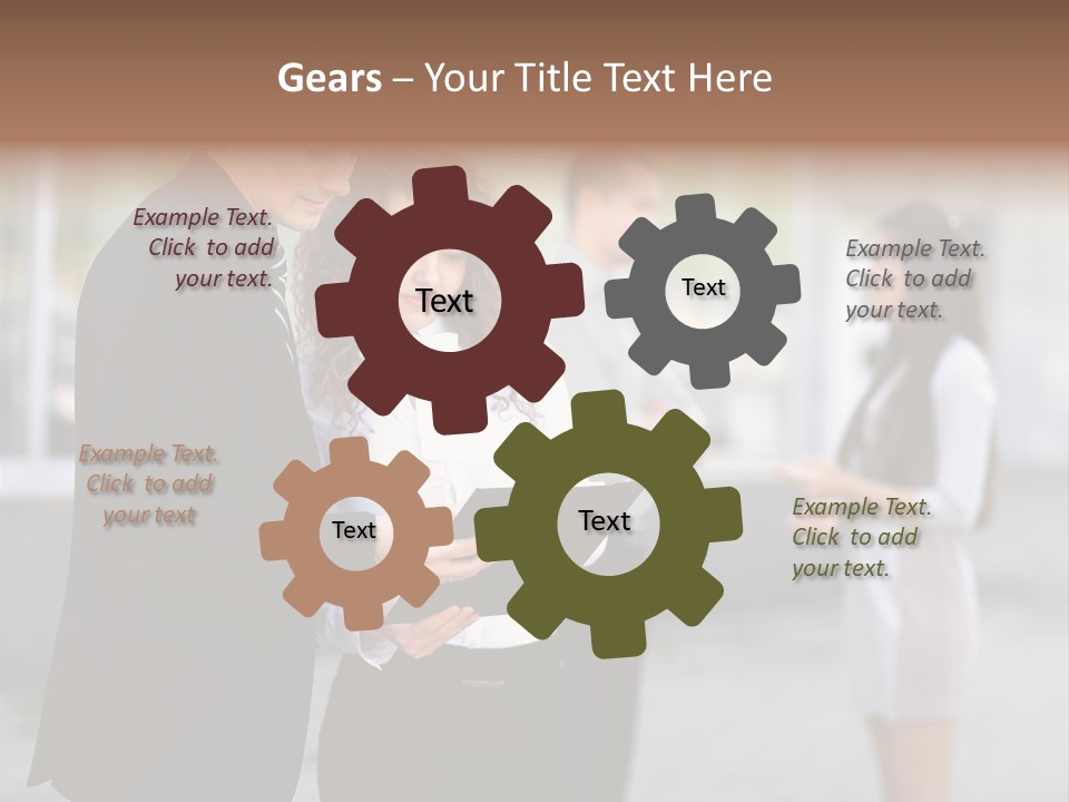 Businesswomen Agreement Partners PowerPoint Template