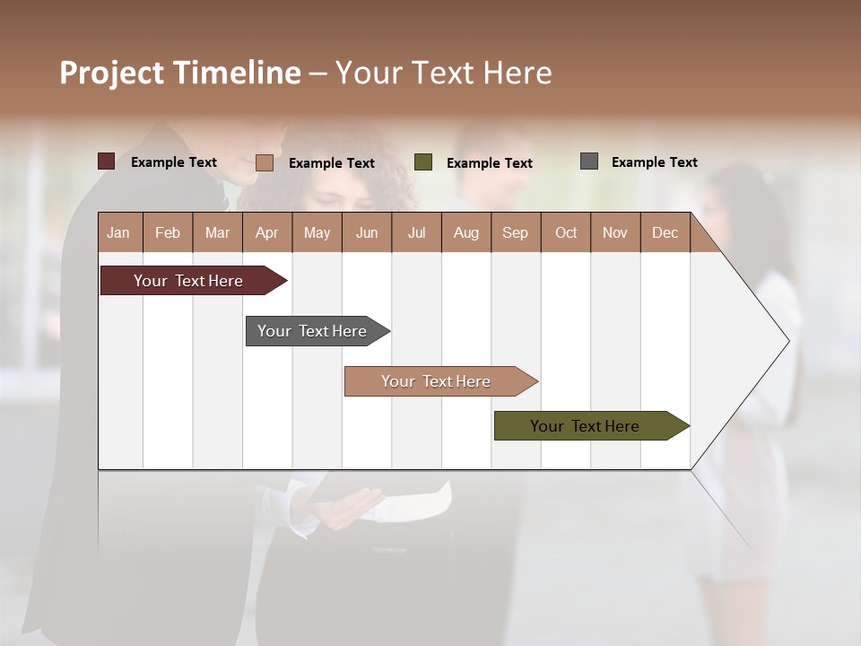 Businesswomen Agreement Partners PowerPoint Template