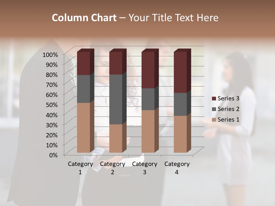 Businesswomen Agreement Partners PowerPoint Template