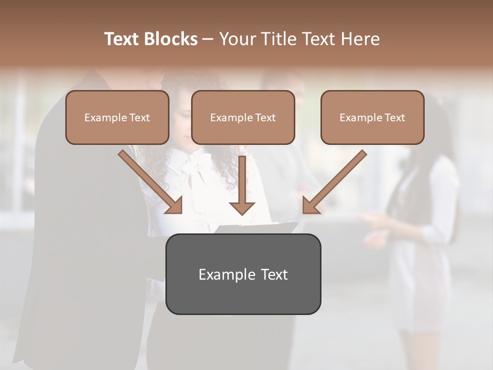 Businesswomen Agreement Partners PowerPoint Template