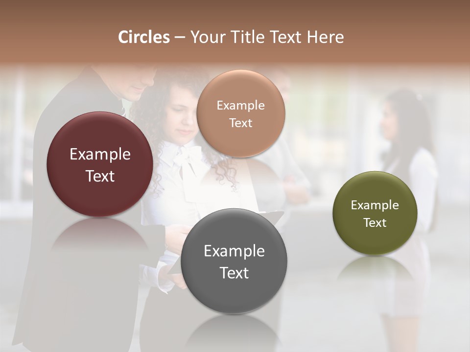 Businesswomen Agreement Partners PowerPoint Template