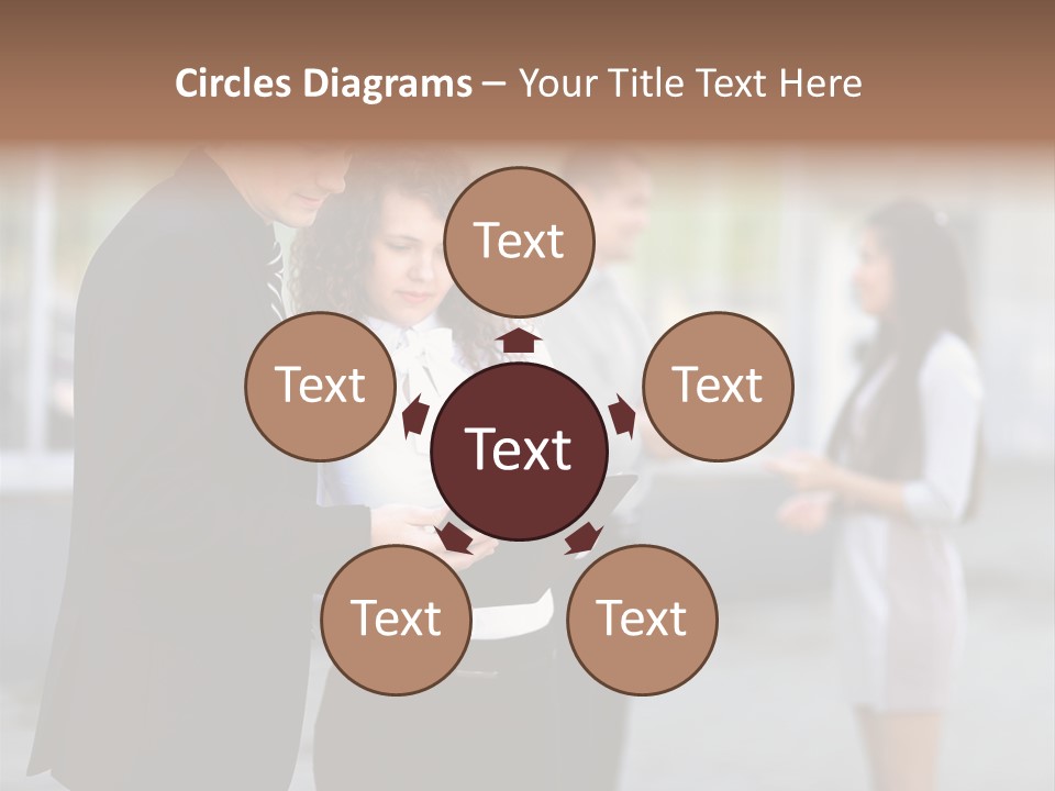 Businesswomen Agreement Partners PowerPoint Template