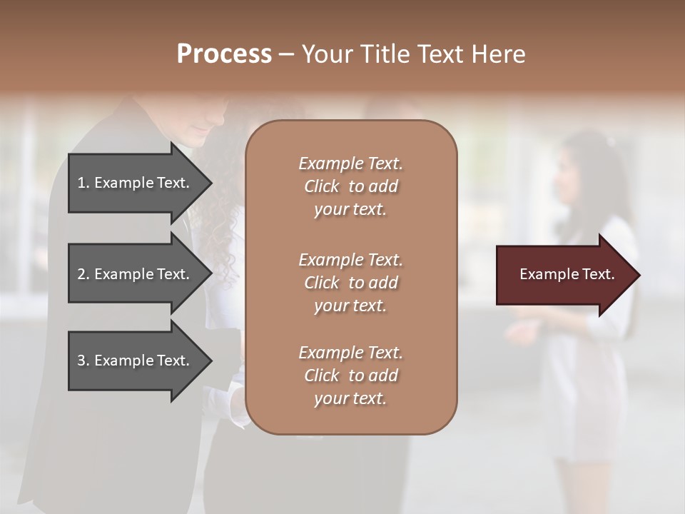 Businesswomen Agreement Partners PowerPoint Template