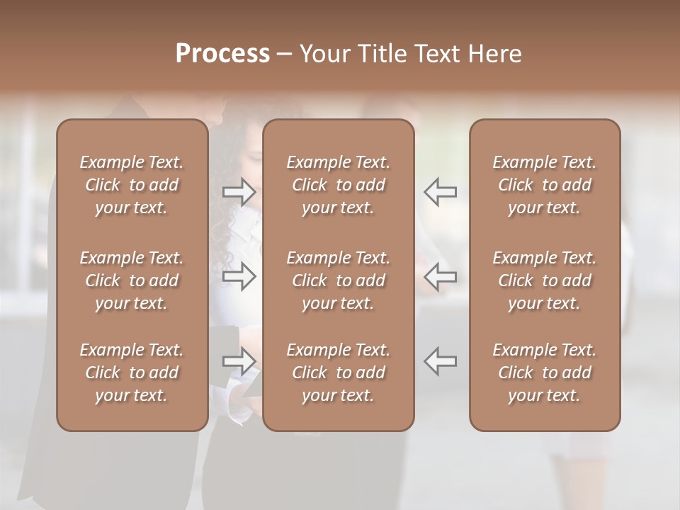 Businesswomen Agreement Partners PowerPoint Template