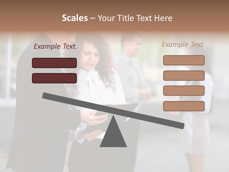 Businesswomen Agreement Partners PowerPoint Template