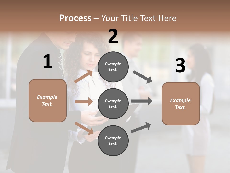 Businesswomen Agreement Partners PowerPoint Template