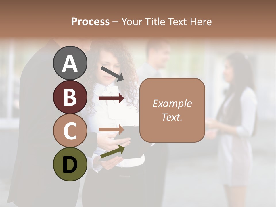Businesswomen Agreement Partners PowerPoint Template