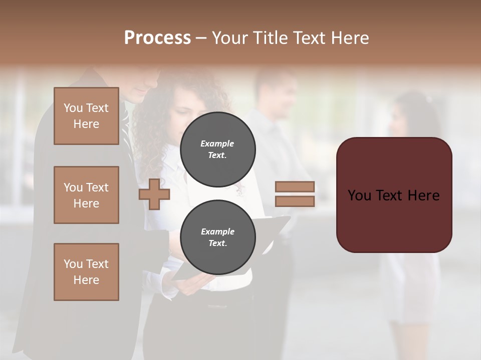Businesswomen Agreement Partners PowerPoint Template