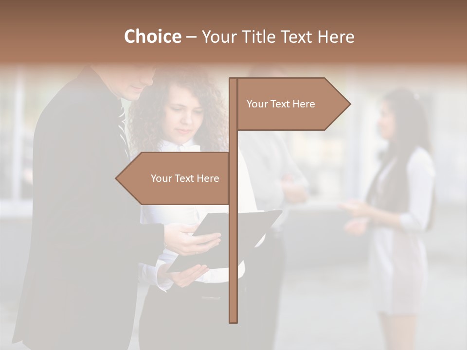 Businesswomen Agreement Partners PowerPoint Template