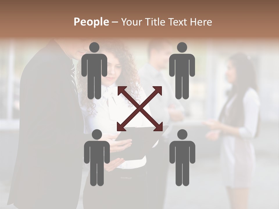 Businesswomen Agreement Partners PowerPoint Template