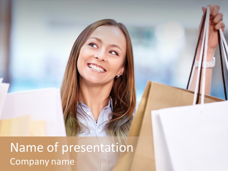 Store Sales Retail PowerPoint Template