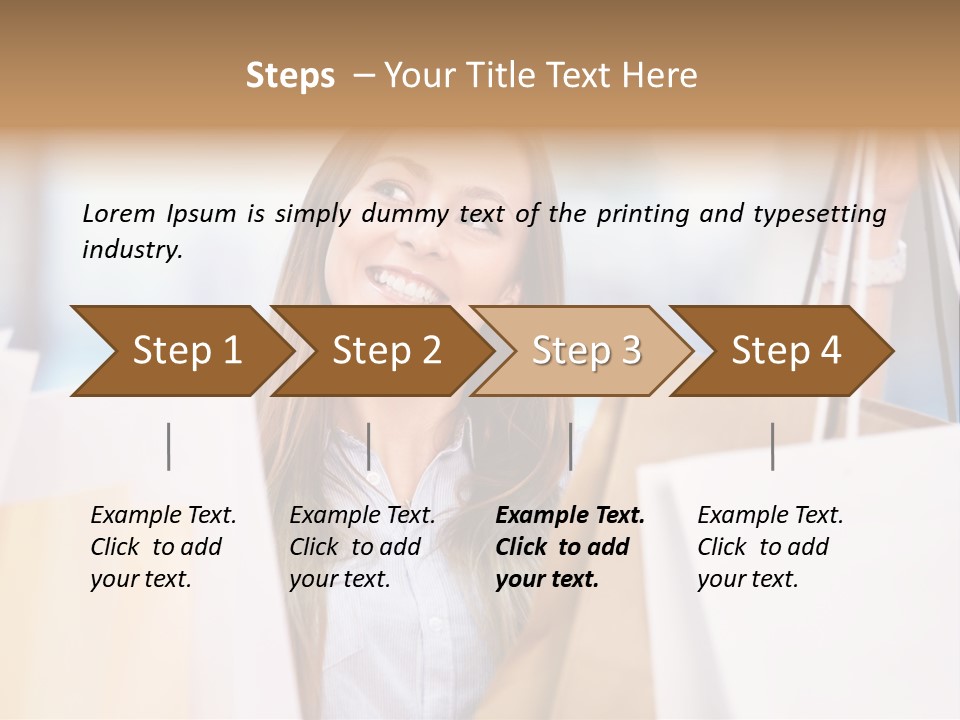 Store Sales Retail PowerPoint Template