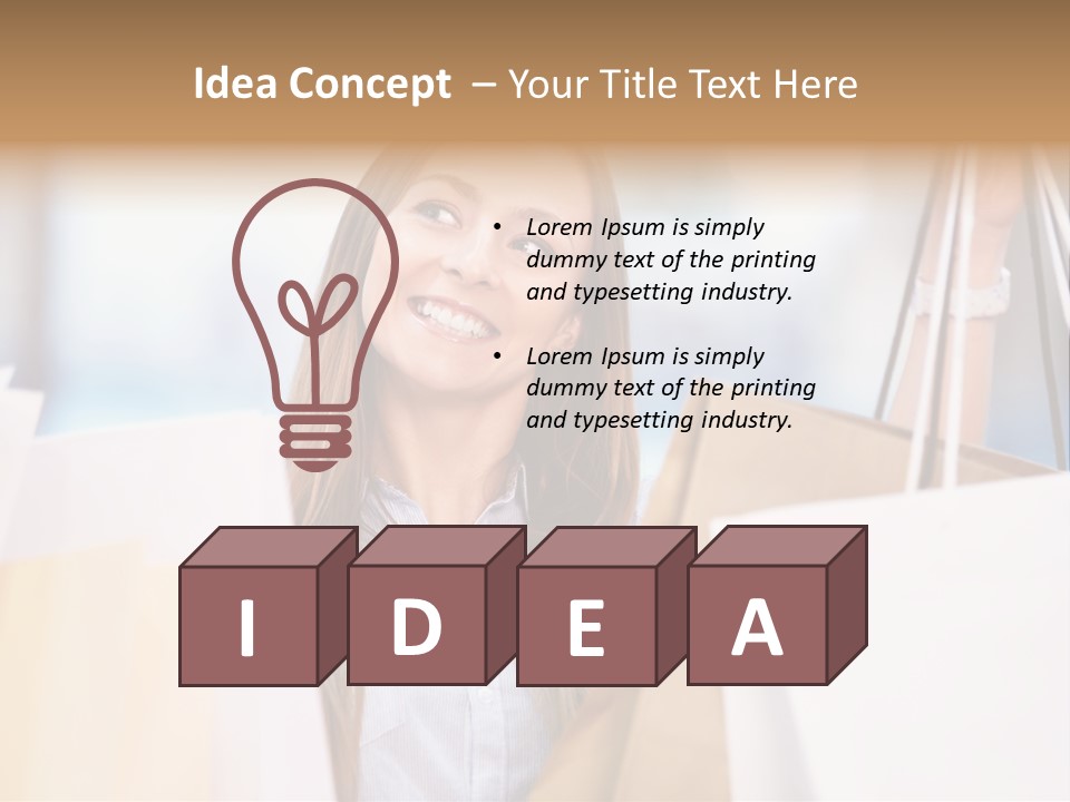 Store Sales Retail PowerPoint Template